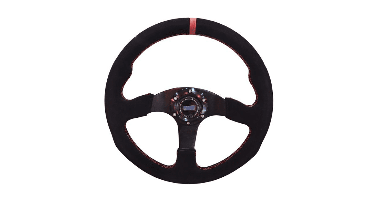 Steering Wheel 9988Y Red 350