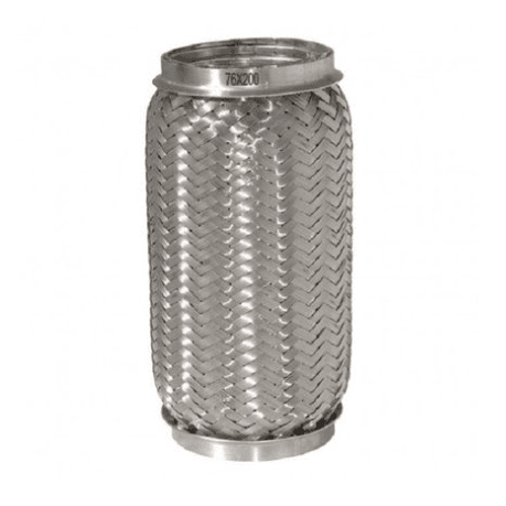 Exhaust Flex 76X200 Inner Braid M30008B
