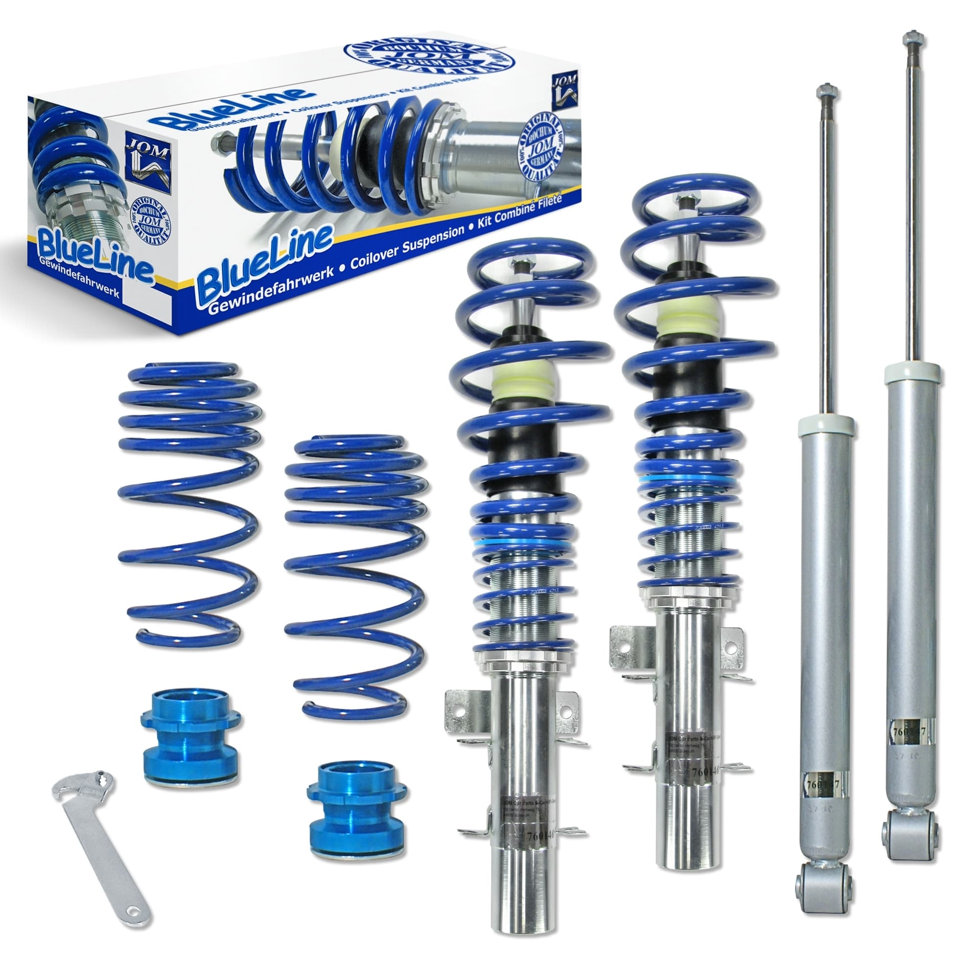 C/Over Jom Volkswagen Polo 9N 2002-2009 Blue