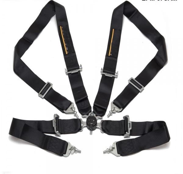 Harness 4P 3INCH Black Each Quick Nylon 07CAM