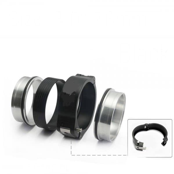 V Band Kit 63 Black 2.5 Inch CCK63SA-BK