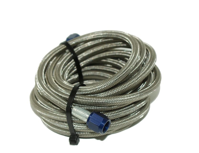 N2O Braid 4AN>44AN Steel Line 210 Blu