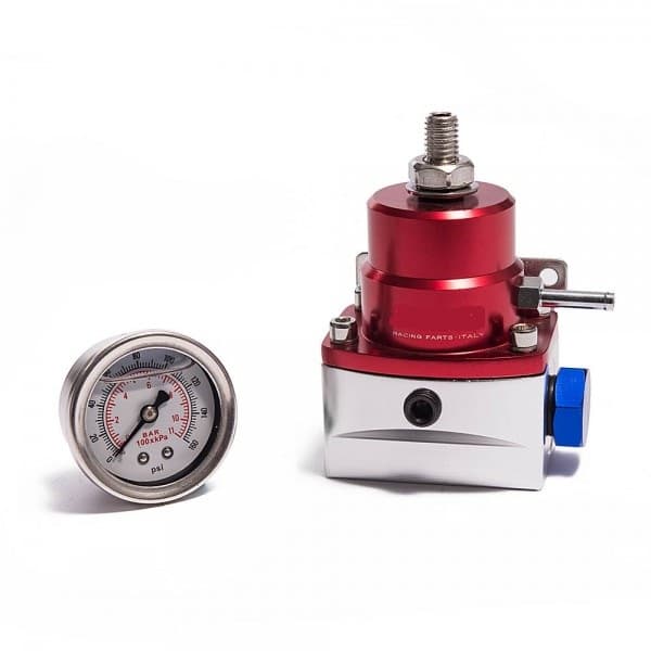 Fuel Pressure Regulator FPR005-ZTGA AN6 W 1/8 NPT W Gauge