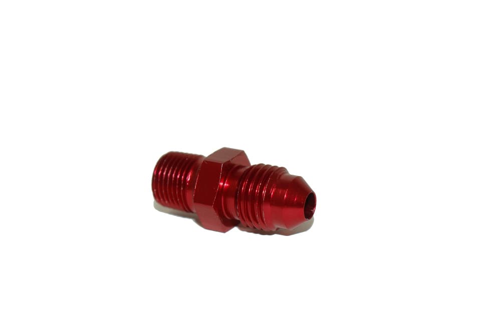 N2O Fitting AN4 - 1/8NPT Red 1205