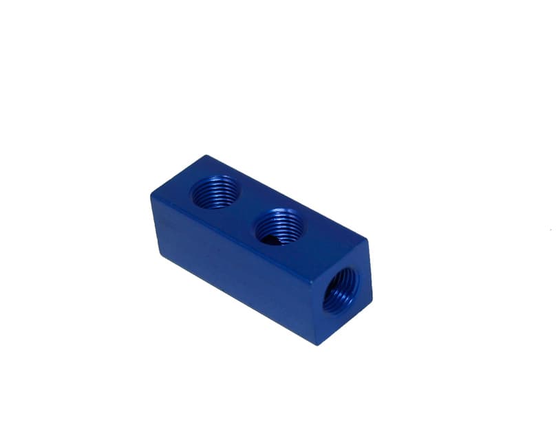 N2O Dist Block 1-1/8" 4 Outlets