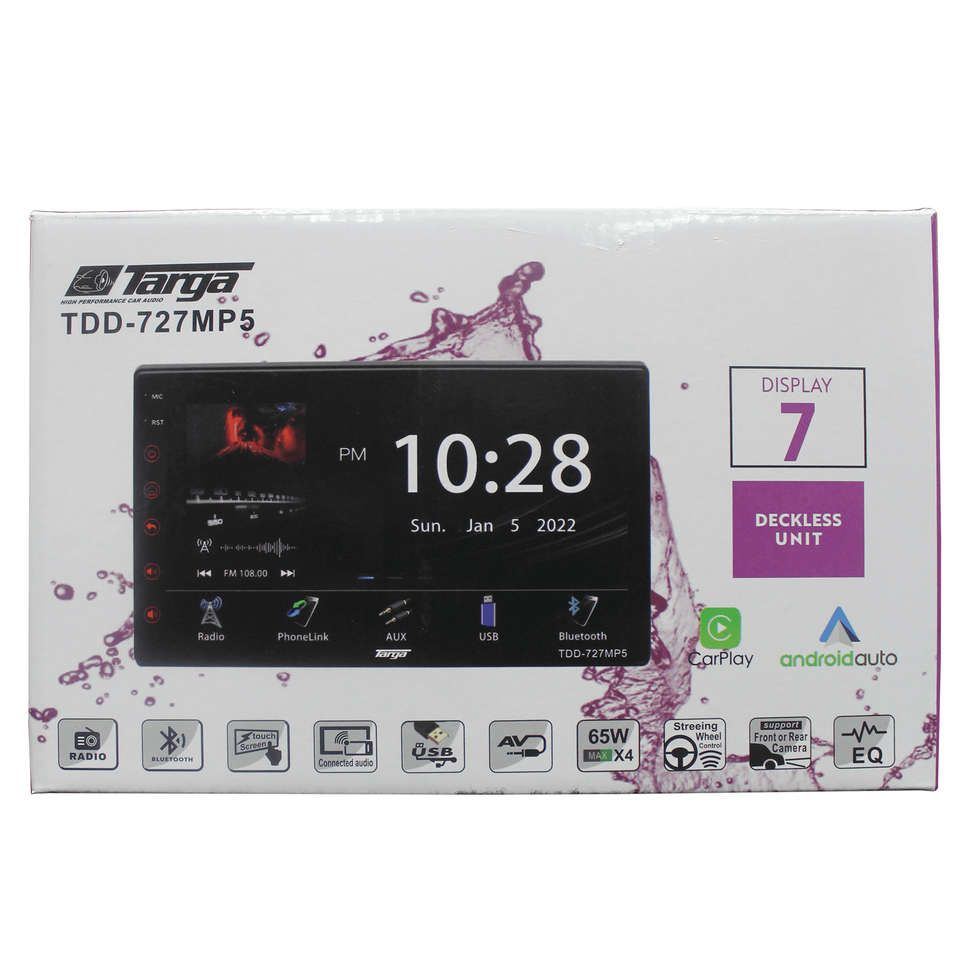 D/D USB Deckless 727 Targa TDD-727MP5