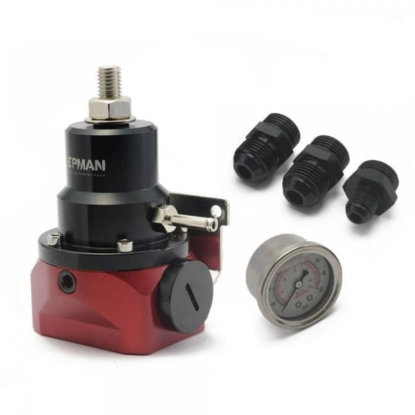 Fuel Pressure Regulator 717GA W Gauge AN10FEED&AN6RETURN