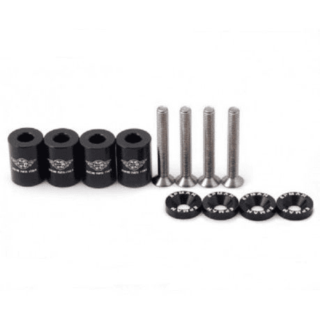 Hood Riser 1" Black DP009 Vent Riser