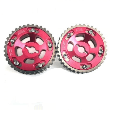 Pulley Toyota 4AGE Red 2PC 16V CG4AGE