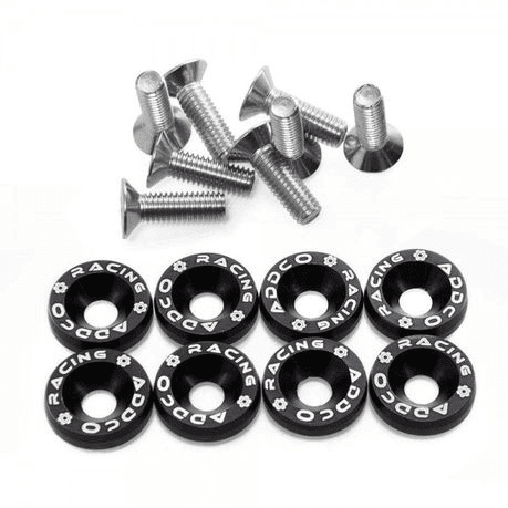 Fender Washer Black 8PC AD-DP01S