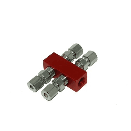 N2O Distribution Block 1-1/8 4 Outlet