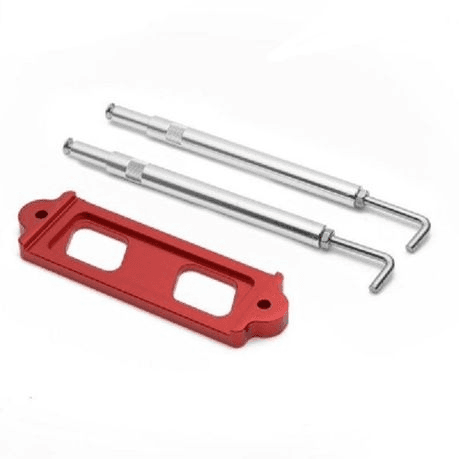 Batt Tie Down Red Kit DPJ003HD W S/St
