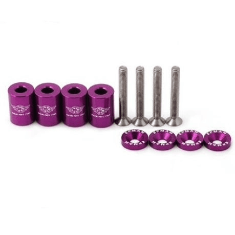 Hood Riser 1" Purple DP009 1" 4PCE