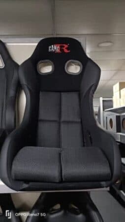 Seat Bucket 9003 Each BLK Velvet/Pvc DBL Slider