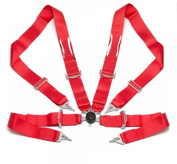 Harness 4P 3 Inch Red Each Quick EPM-07CAM