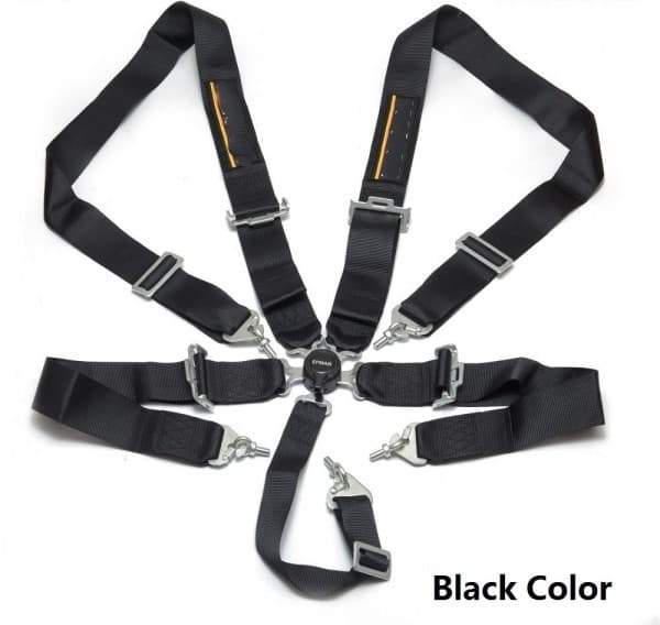 Harness 5P 3 Inch Black Camlock Quick 07CAM5