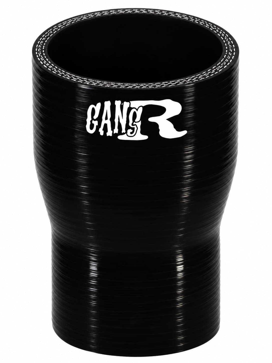 Silicone Straight Reducer 51>70 Black 102 Long 5mm 4PLY
